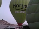 The green Horus balloon was ours and it