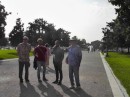 The four guys in the Padua Park: Scott, Andrea, Fabio (Andrea