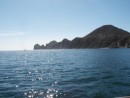 #1 view from Cabo San Lucas anchorage towards the bay entrance