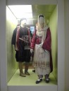 Rethymno Historical Museum -traditional, pre-industrial age clothes.