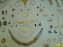 Irakleon Archaeological Museum -jewelery found at Knossos included fine chains and intricately sculpted pieces.