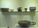 Irakleon Archaeological Museum -stone vessels now seem passe compared to ceramics.