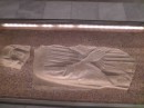 Rethymno Historical Museum -tombstone with a full-size relief depiction of the deceased woman.