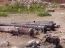 Rethymno Fortetsa -bronze cannons.