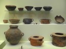 Irakleon Archaeological Museum -Knossos artifacts. Minoan pottery was revered for its delicacy and artistic design.
