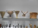 Irakleon Archaeological Museum -findings in the Zeus Dikteon Cave that we had visited 