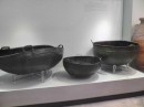 Irakleon Archaeological Museum -bronze cooking tubs.