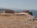 Rethymno Fortetsa -low building in foreground is ammunition magazine. Ammunition was actually stored below ground.