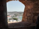 Rethymno Fortetsa -view out of one rampart.