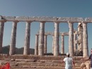 Temple of Poseidon: An appropriate location for it had about 270 degrees view of the ocean.  