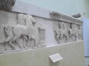 Syphnian Treasury frieze showing battle between gods and giants.