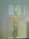 National Archaeological Museum -the life size Cycladic figurine, largest ever found. but shows how far the art form has come over the ages.