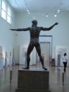 National Archaeological Museum - 2 meter bronze statue of Zeus or Poseidon.