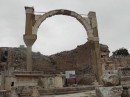 Ephesus -arches were fantastic engineering - no mortar keeps these together, just the shape - this one is part of the Fountain of Domitian.