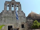 Panagia Drossiani -most unusual church on Naxos with domes made of field stones, 6th century.