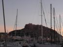After a quick stop to anchor one night in the port of Moraira we spent some restful nights in the marina at Alicante.