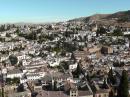  View of Granada from the top of the tower.
