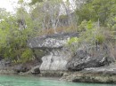 dinghy tour of Teluk Hading anchorage - another great snorkeling site