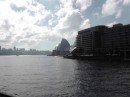 view of the Opera House from Manly ferry