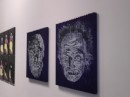 Museum of Contemporary Art - these two scary faces were visible when viewed from the right hand side - see next pic
