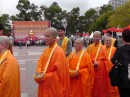 monks in the parade