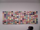 Museum of Contemporary Art - each square was a roladex color wheel - like color sample charts; each square was on it