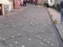Loved the decorative cobblestone paved streets -except when we had to bicycle over them.