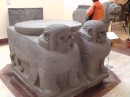 Archaeological Museum: Different-looking sphinxes. 