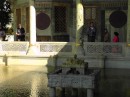 Topkapi Palace: Reflection pool in inner courtyard.