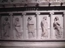 Archaeological Museum: These appear to be women in mourning on this tomb.