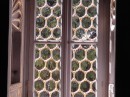 Topkapi Palace: Windows with gold "leading" between panes.