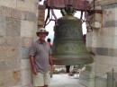 Big bell -thankfully did not ring while we were there.
