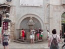 Dubrovnik: The little Onofrio Fountain at the southeastern end of the city.  Not sure about the water quality as it seemed that pigeons were bathing in the 