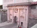 Zadar: The elaborate main gate into Old Town.