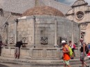 Dubrovnik: The large Onofrio Fountain greets you as you enter the north gate.  The water is purported to be 