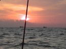 another sunset at sea as we head to Belitung Island
