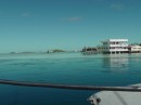 successfully inside apataki atoll - note change in color and calmness of water compared to prior couple pics outside the pass