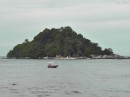 a small resort island across from Pangkor Island 