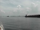 a stream of freighters coming up this channel as well so we stayed off to the side