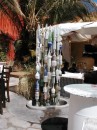 #7 bottle fountain in Corozon restaurant