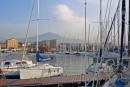 Etna from the boat.