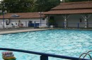 The swimming pool at Victoria Yacht Club