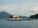 A beautiful little church on its own island just off Angra dos Reis