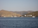 Yachts in Ormos Kolona (Kithnos)