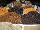 Fruits nuts and spices everywhere
