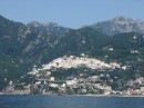 Heading up towards Amalfi coast