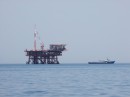 Gas platform off Crotone