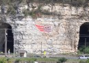 Piasa Bird Painting and caves - a Native American landmark in Alton