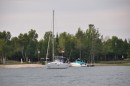 Anchored in Lake Charlevoix