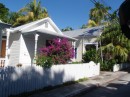 Small cottages abound in Key West